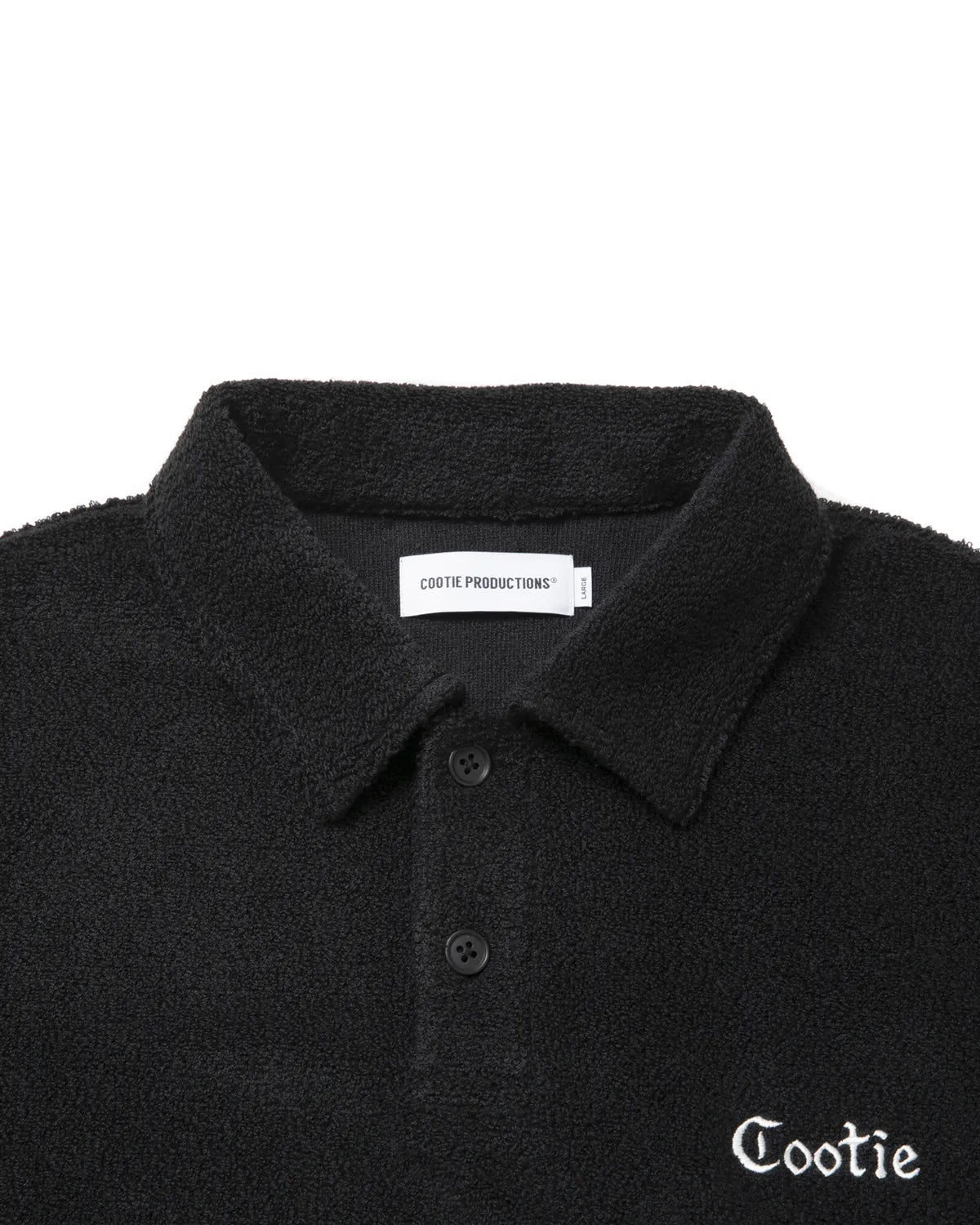 COOTIE PRODUCTIONS / T/C Heavy Pile Polo Pullover (CTE-26A311)