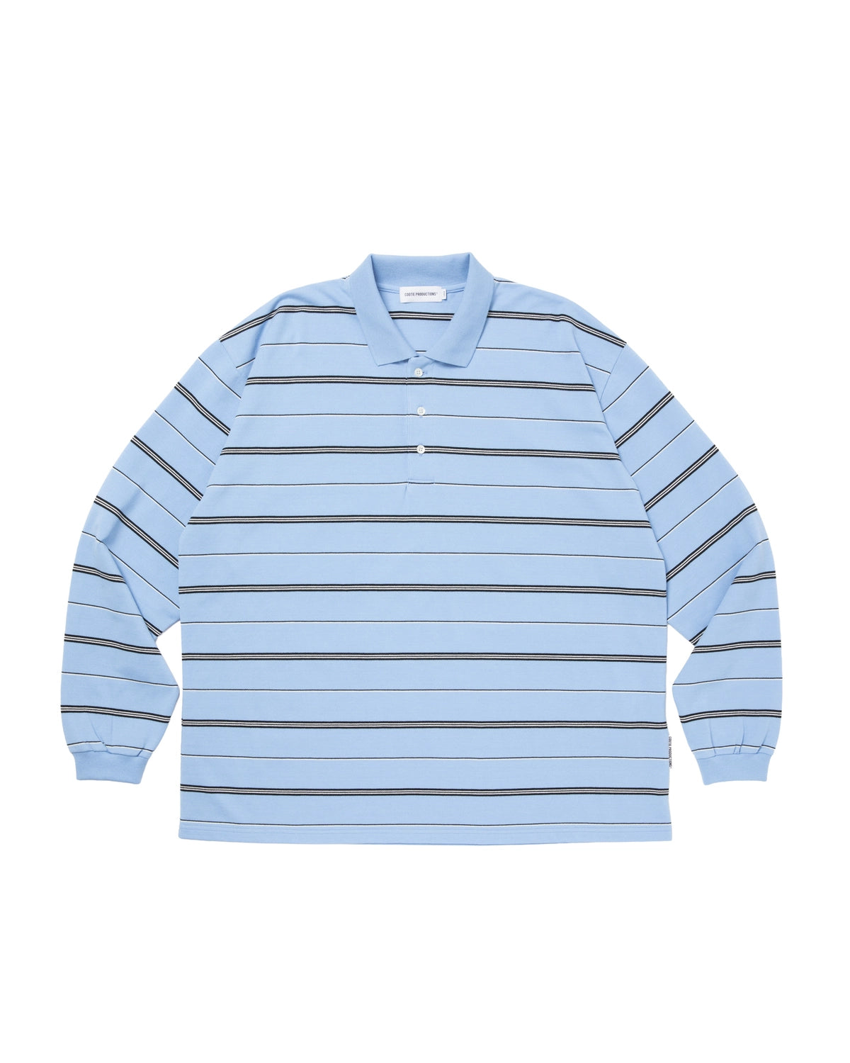 COOTIE PRODUCTIONS® / Moss Stitch Border L/S Polo (CTE-26S327)