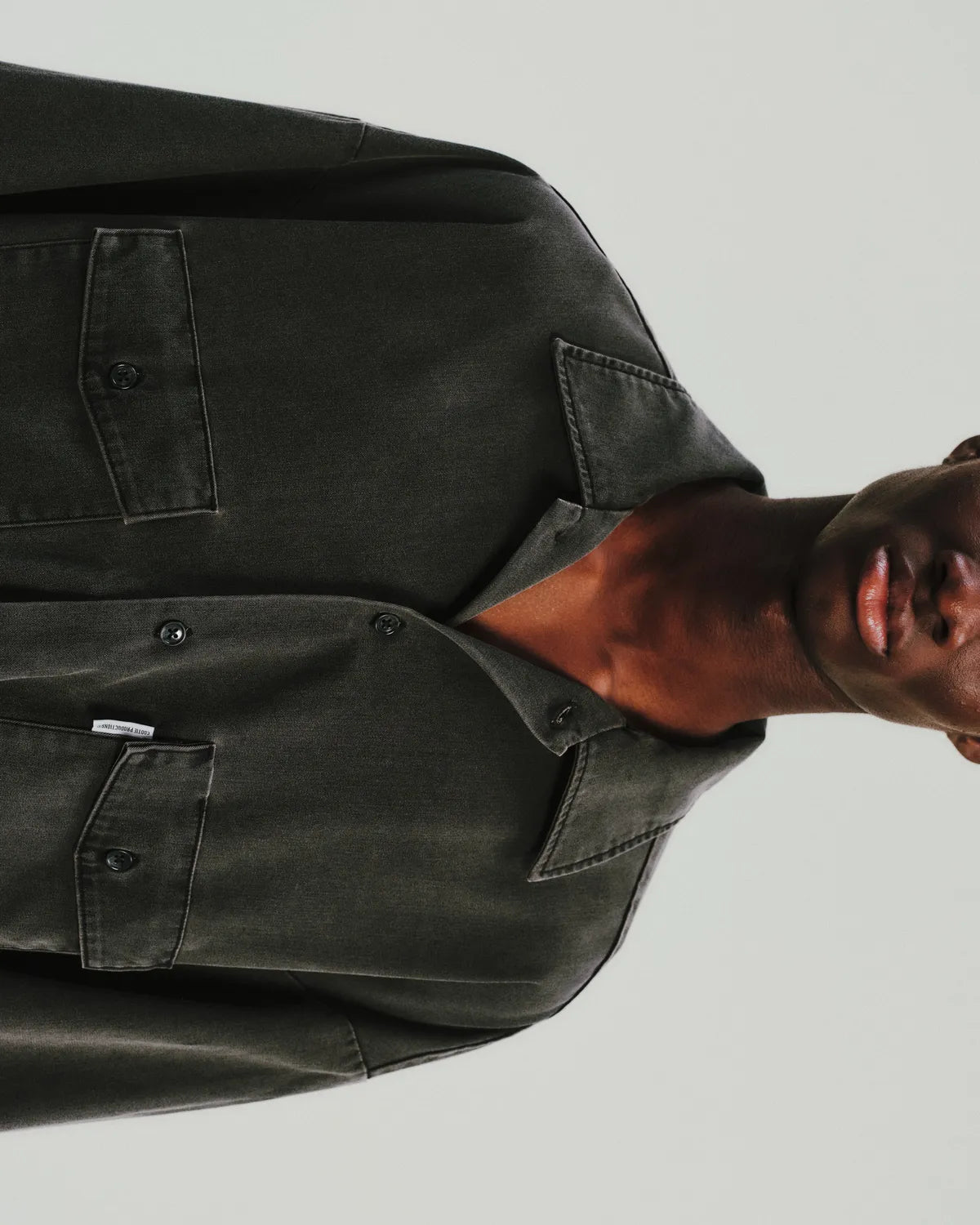 COOTIE PRODUCTIONS® / Pigment Coating T/R Twill S/S Work Shirt (CTE-26S404)