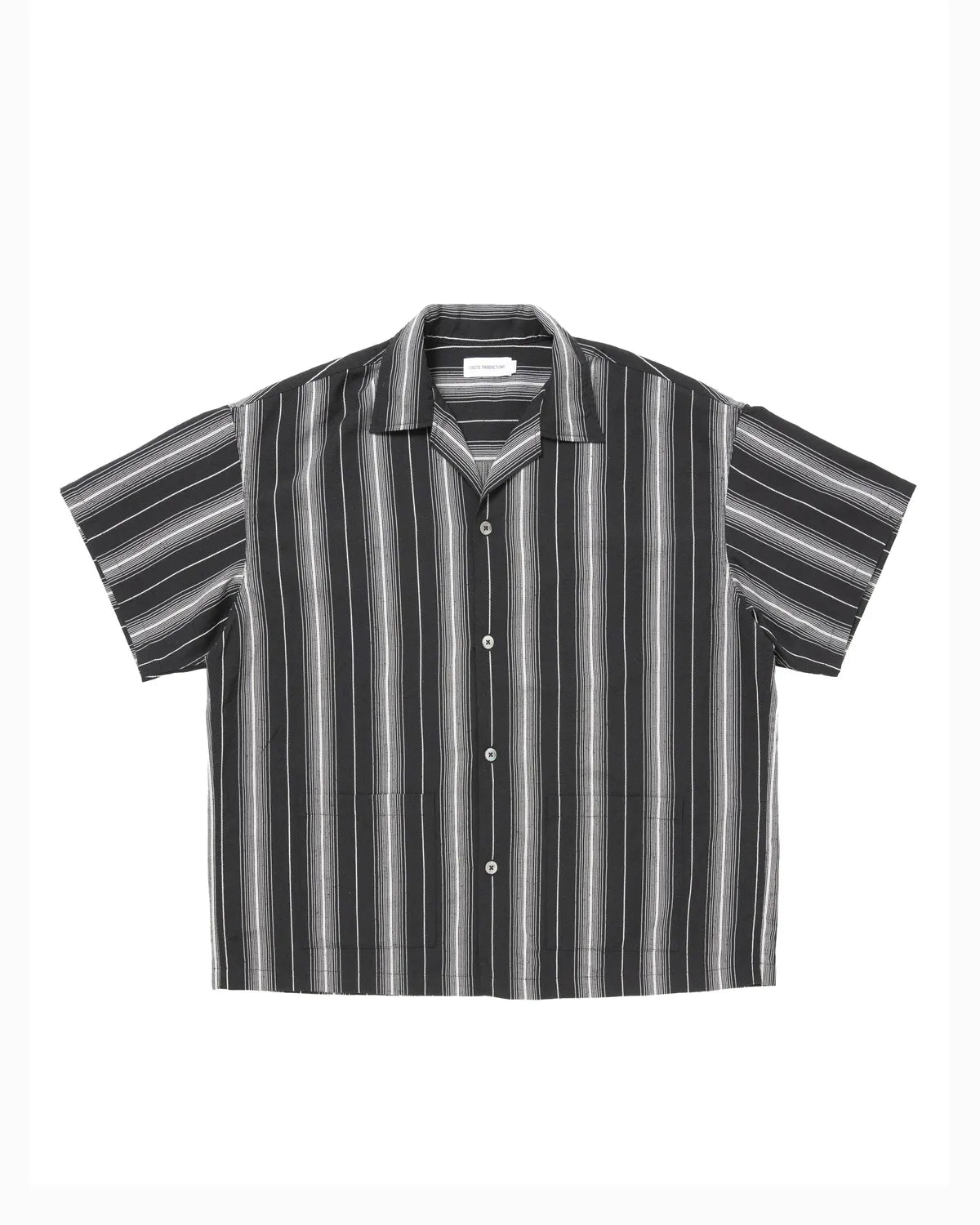 COOTIE PRODUCTIONS® / Dobby Chain Stripe S/S Cavana Shirt (CTE-26S414)