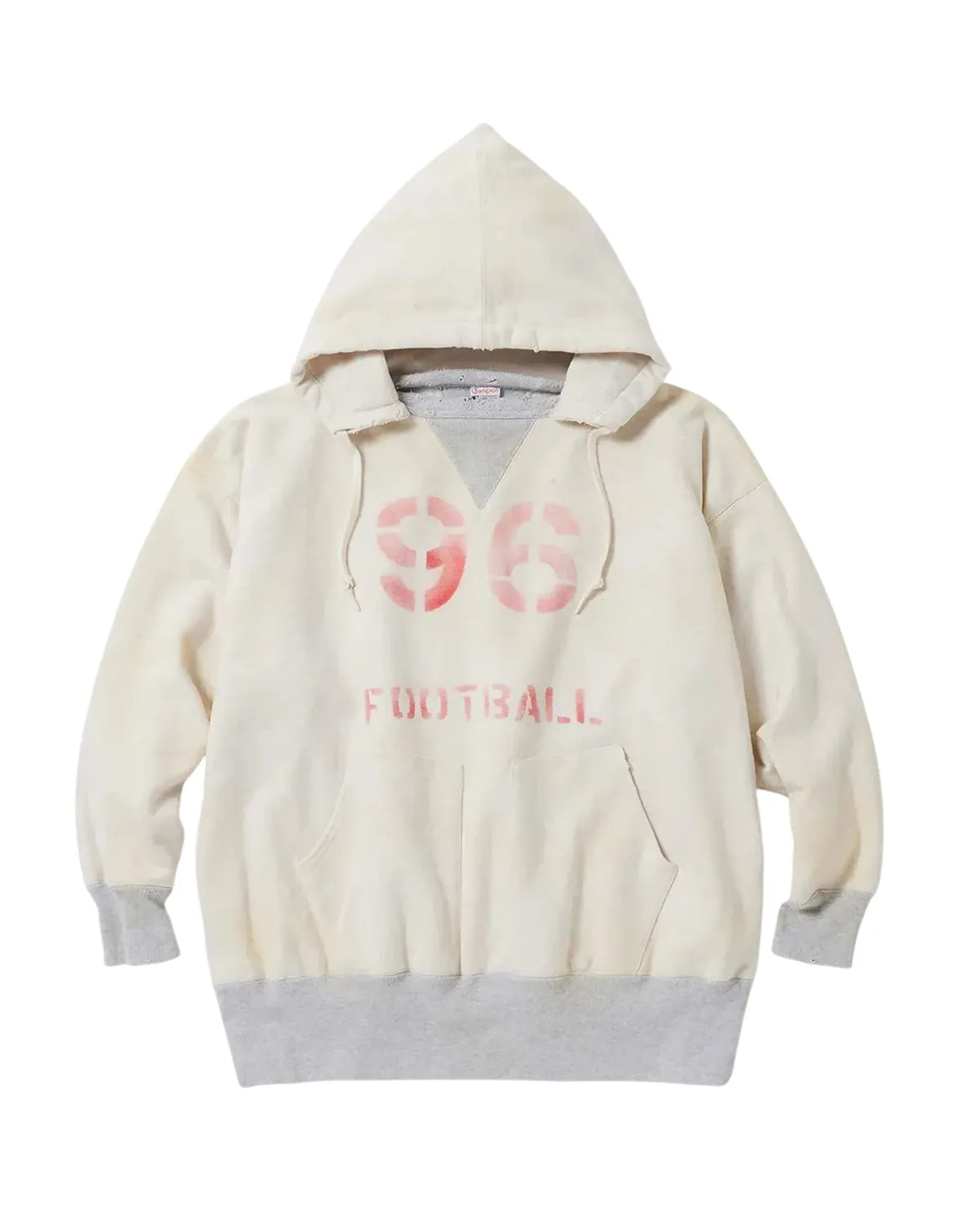 Champion の ダブルシックネスプルオーバーアフターフーデッドスウェットシャツ (C3-C109)