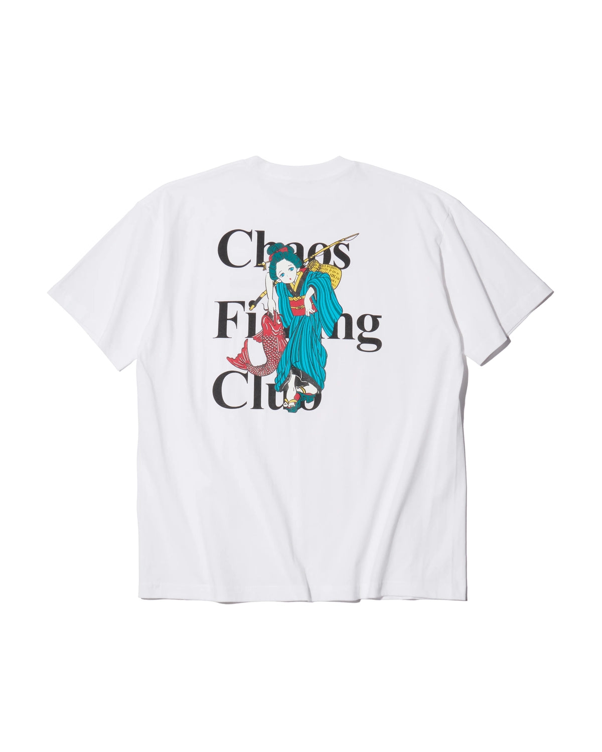 Chaos Fishing Club の The Original Fishing Girl T-Shirt (CFC-25SS-TEE03)