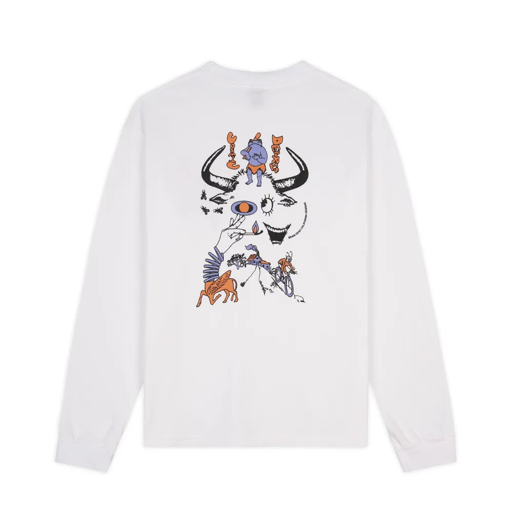 BRAIN DEAD / COSMIC DEBRIS LONG SLEEVE SHIRT (T01004088D424)