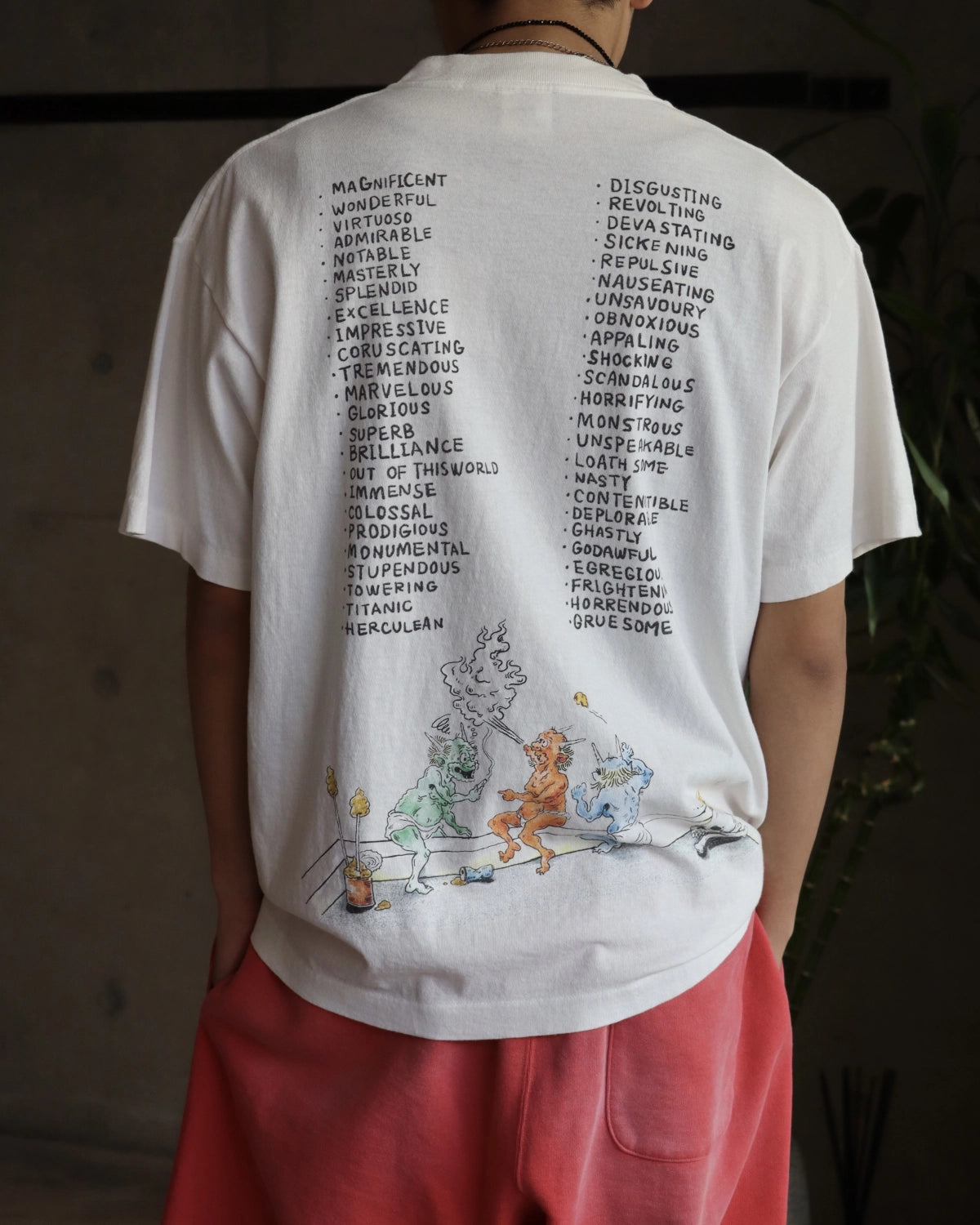 ©︎SAINT Mxxxxxx / SS T-SHIRT / SAINT WET (SM-MK8-0000-016)