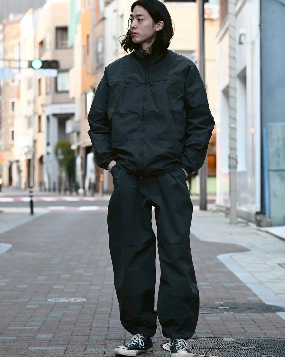 BLK WHIRL WIND ラガーパンツ Lサイズ ◇THE NORTH FACE PURPLE LABEL(ザ・ノース・フェイス パープル