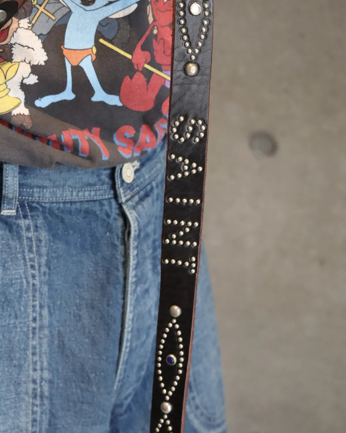 ©︎SAINT Mxxxxxx × HTC / HTC_BELT NARROW / RAINBOW STONE (SM-MK8-0000-C66)