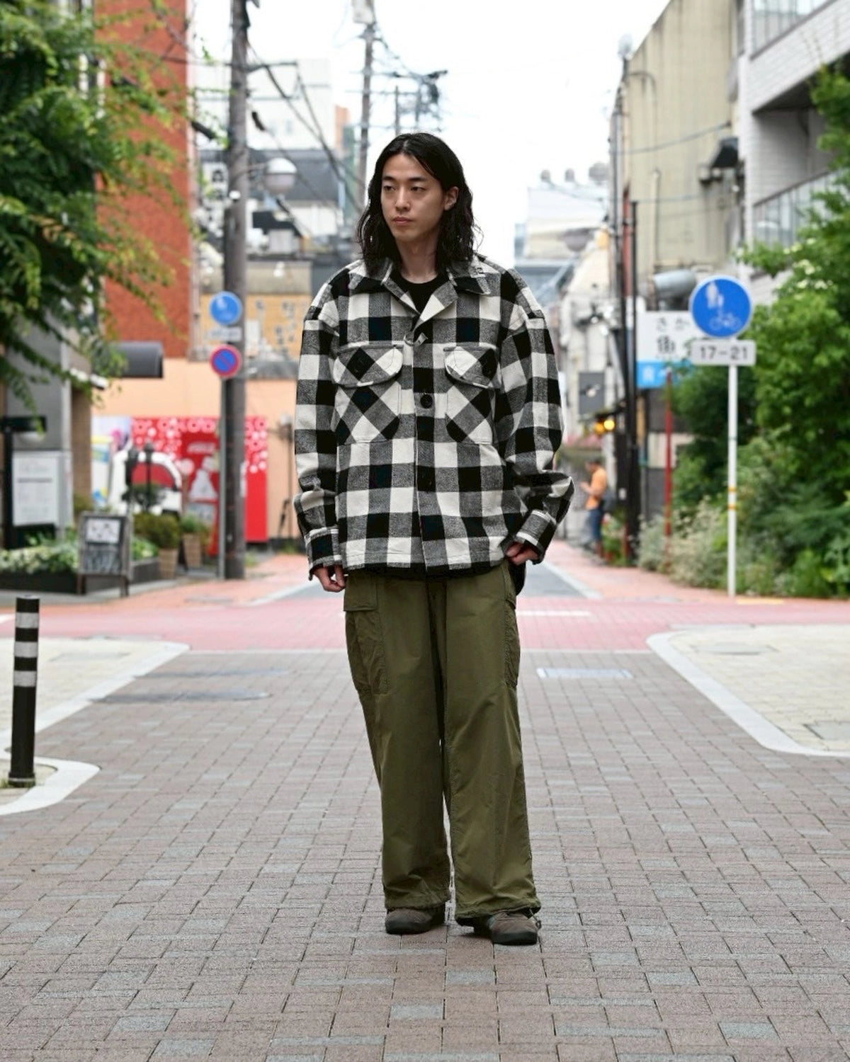 Maison MIHARA YASUHIRO / CHECK SHIRTS (A15SH086)