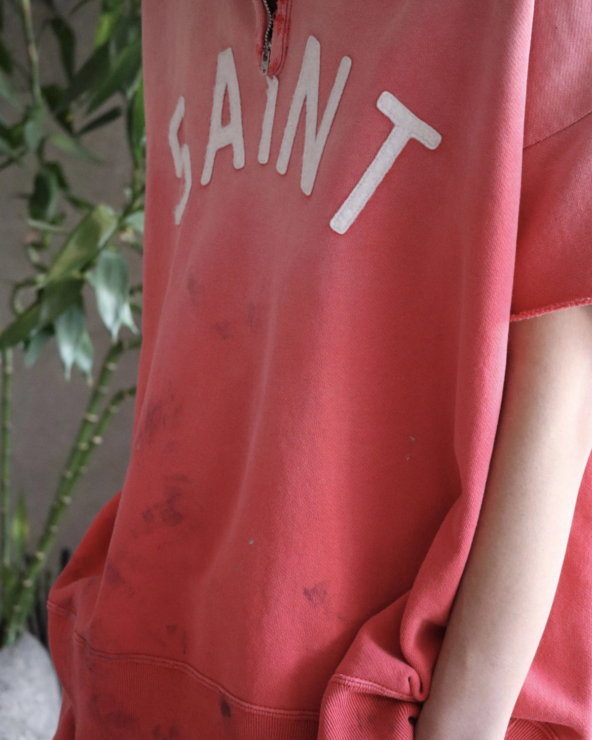 ©︎SAINT Mxxxxxx / SS HALF ZIP SWEAT / SAINT (SM-MK8-0000-053)