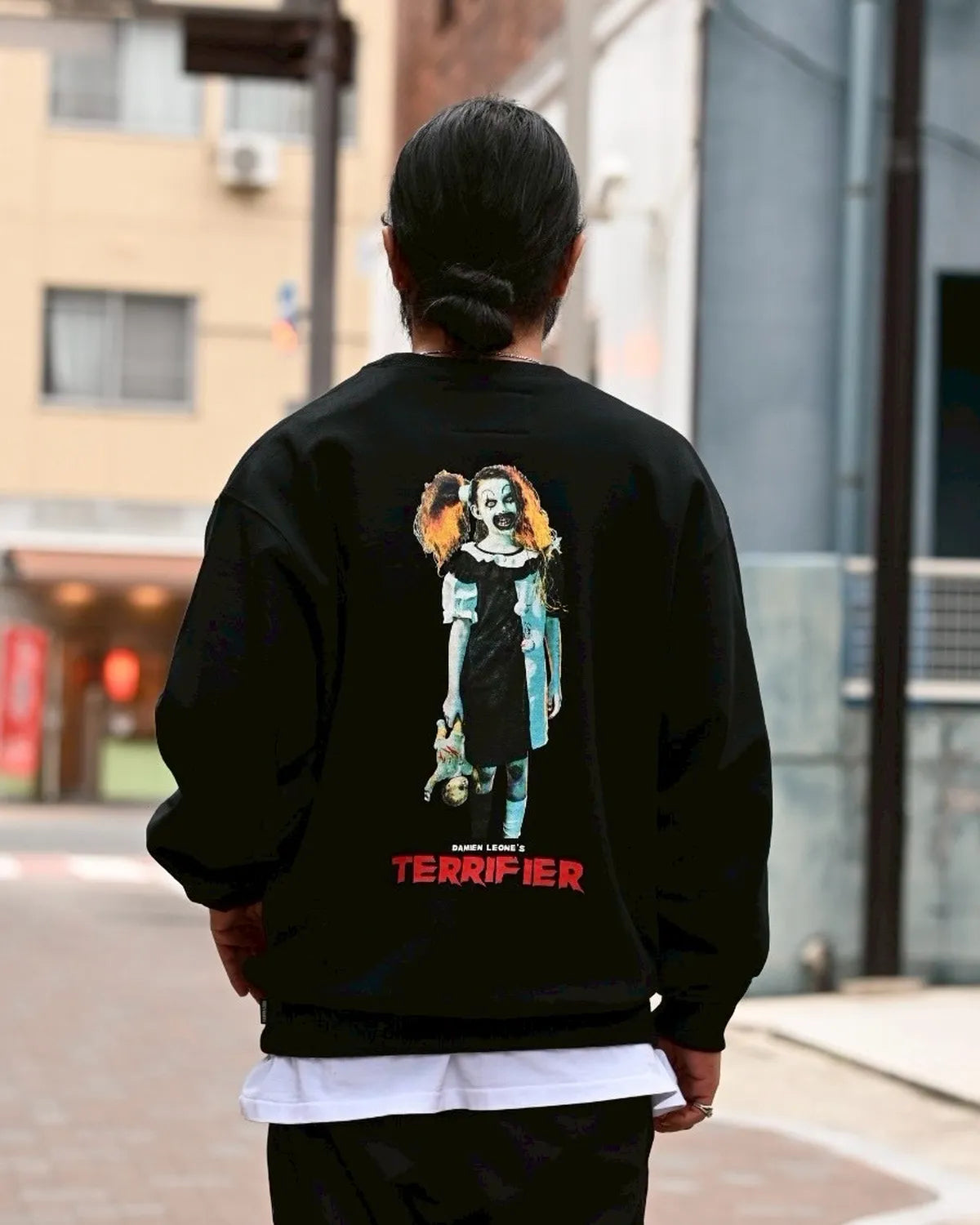 WACKO MARIA × TERRIFIER / HEAVY WEIGHT SWEAT SHIRT -TYPE 4- (TERRIFIER-WM-SS08)