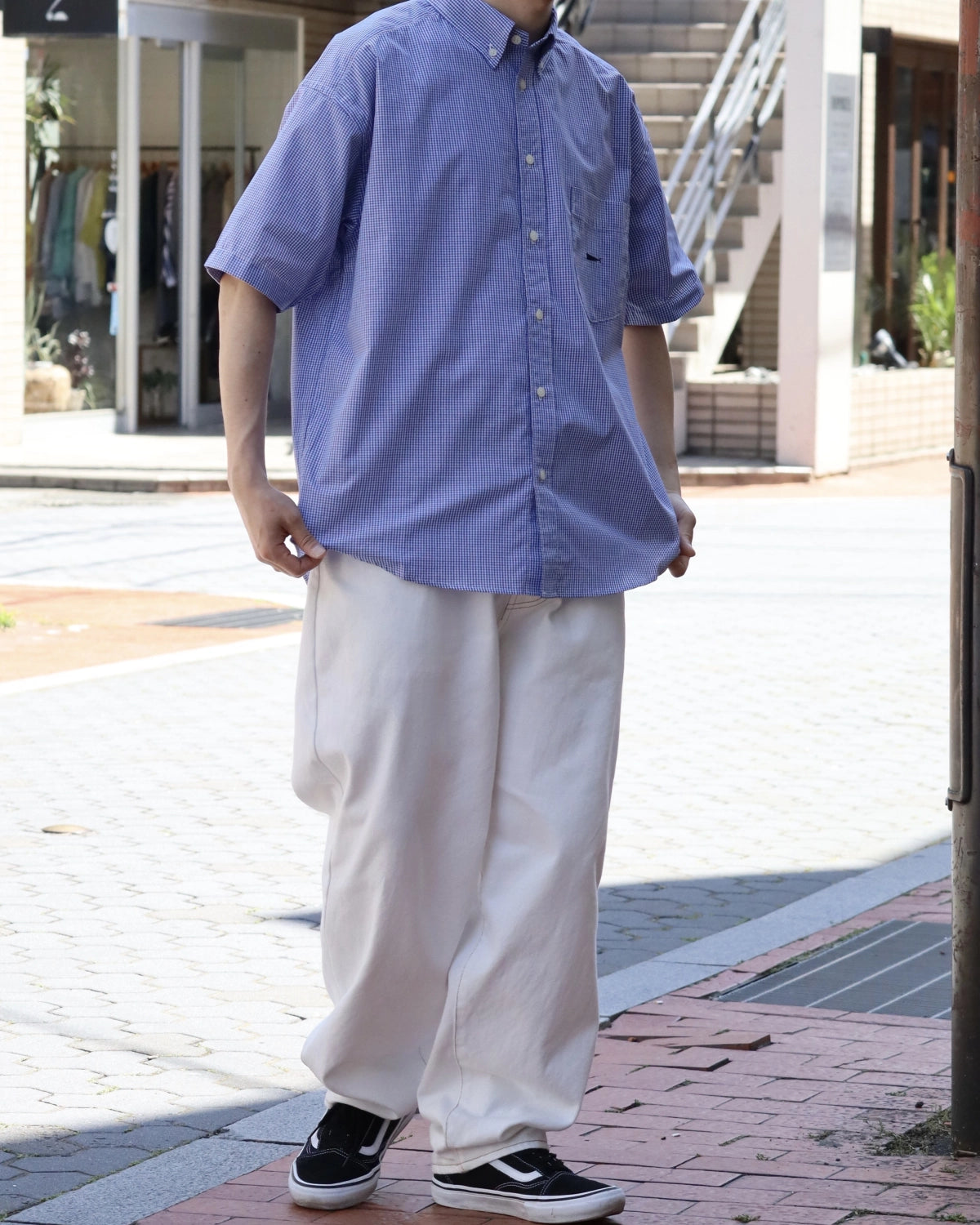 DESCENDANT / KENNEDY'S PLAID SS SHIRT (261WVDS-SHM06)