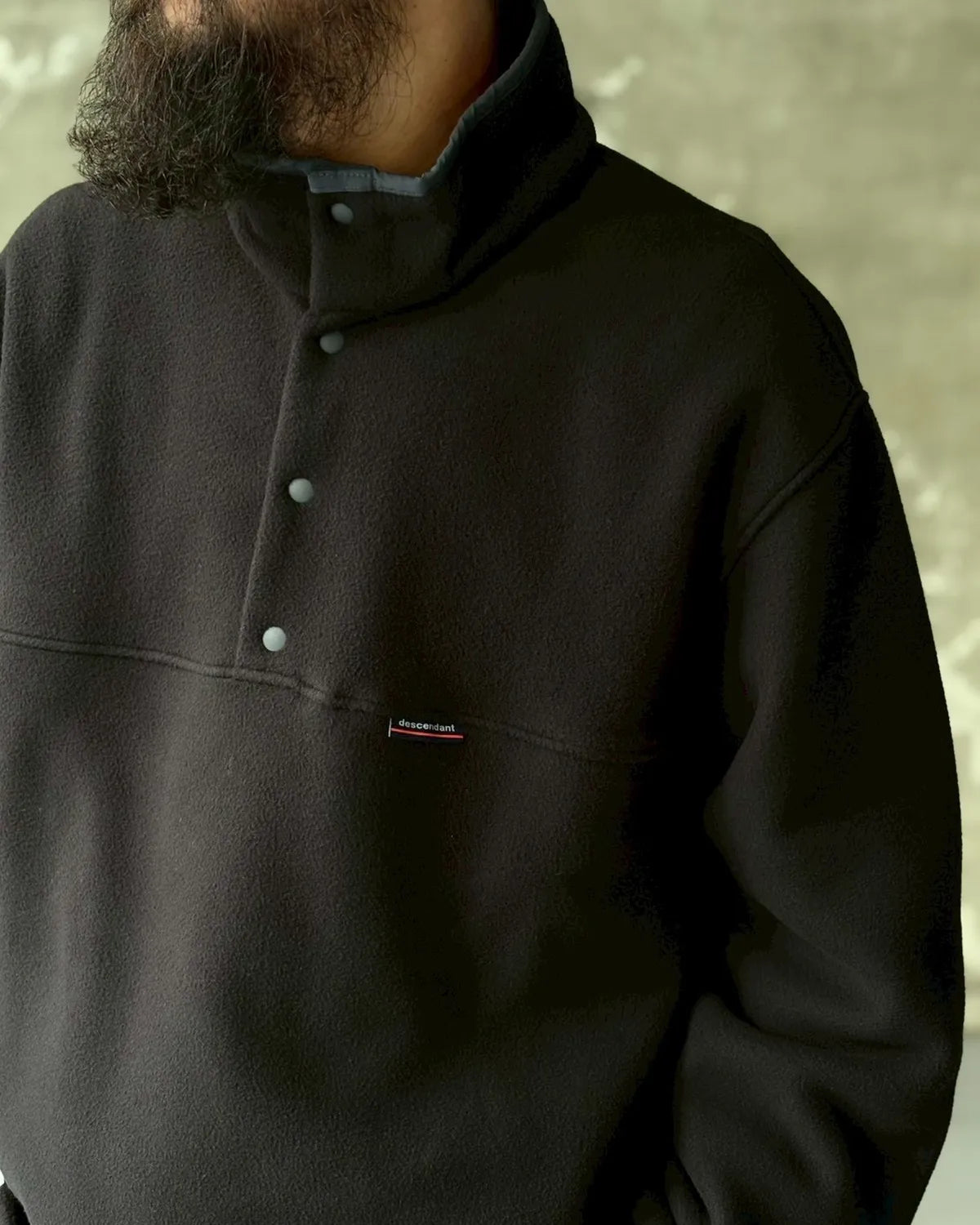 DESCENDANT / HUMMING FLEECE PULLOVER (252ATDS-CSM30)
