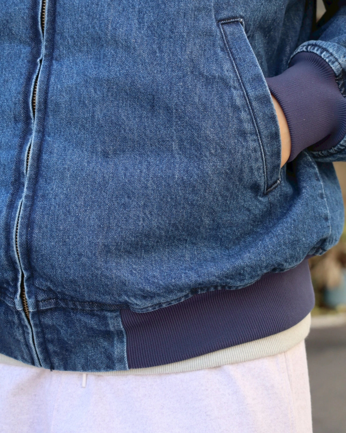 DESCENDANT / TEE DENIM JACKET (261WVDS-JKM01)