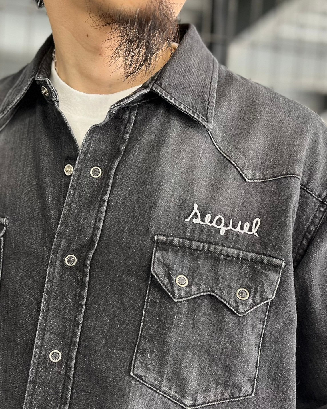 SEQUEL / DENIM SHIRT (SQ-24AW-SH-03)