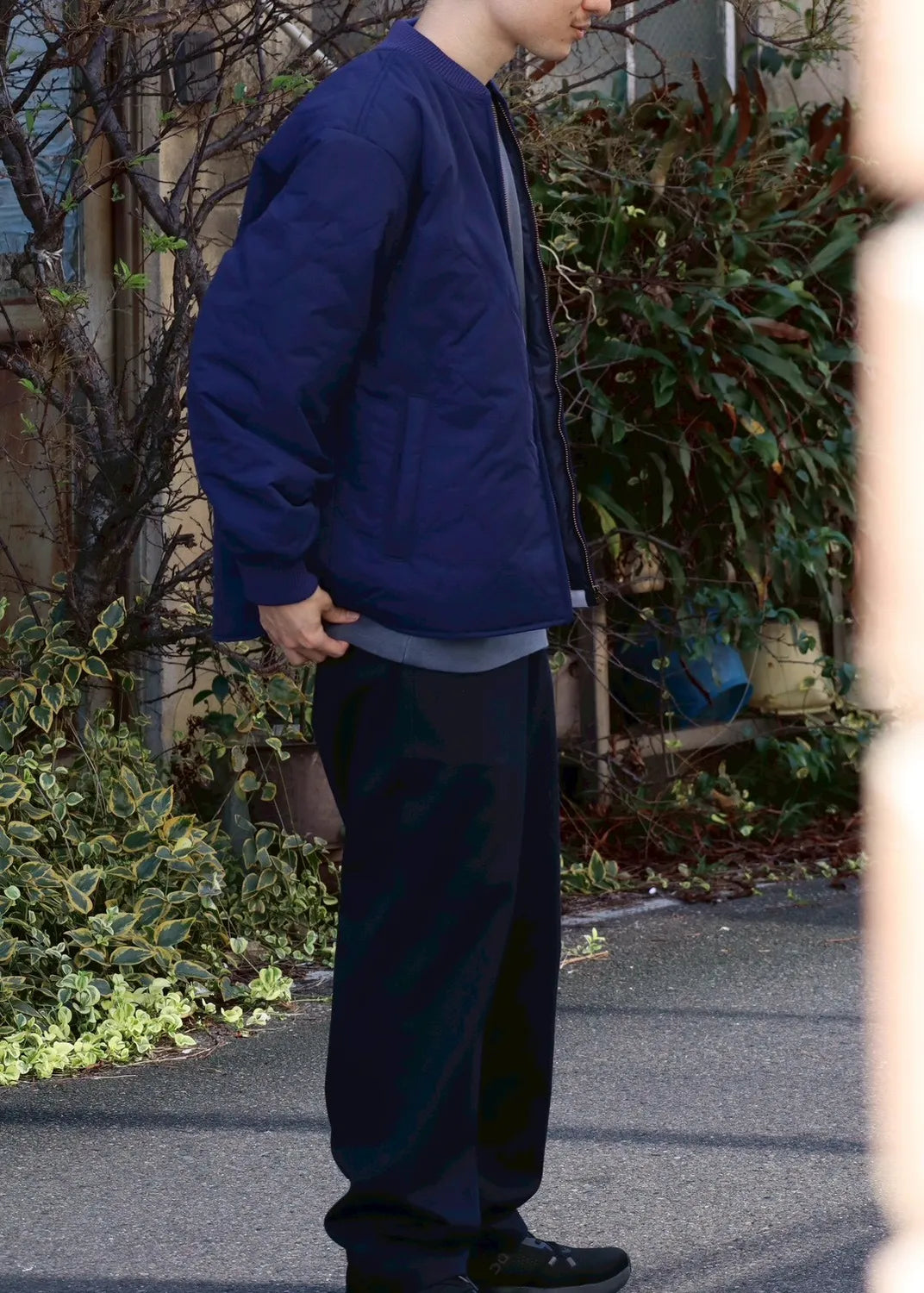 DESCENDANT / SHORE TWILL BEACH TROUSERS (252CPDS-PTM02)