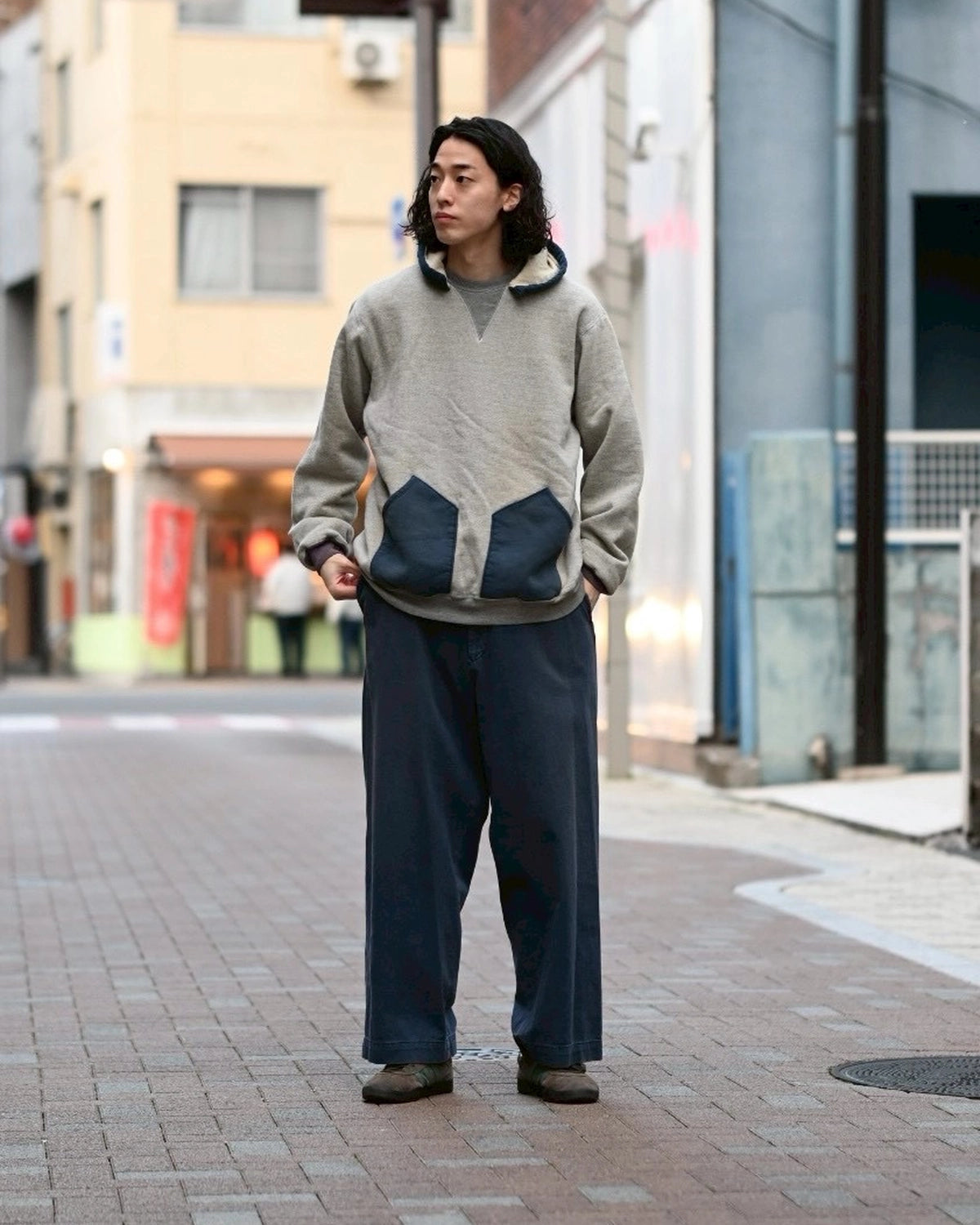 A.PRESSE / Vintage Attached Hood Sweat Parka (26SAP-05-15)