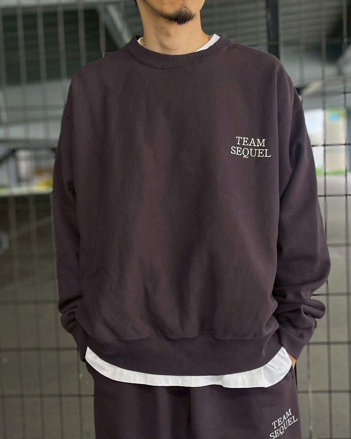 SEQUEL / CREW NECK SWEAT (SQ-25AW-CS-02)