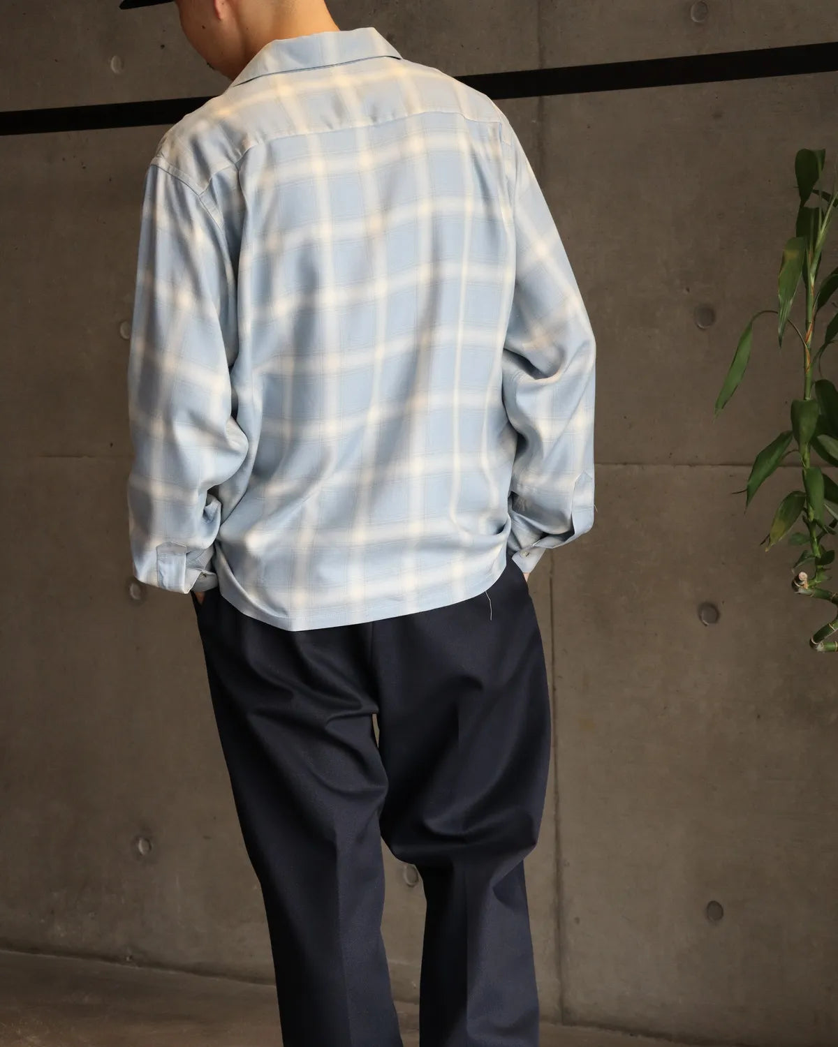 SEQUEL(シークエル) / OMBRE CHECK LONG SLEEBE SHIRT | 公式通販