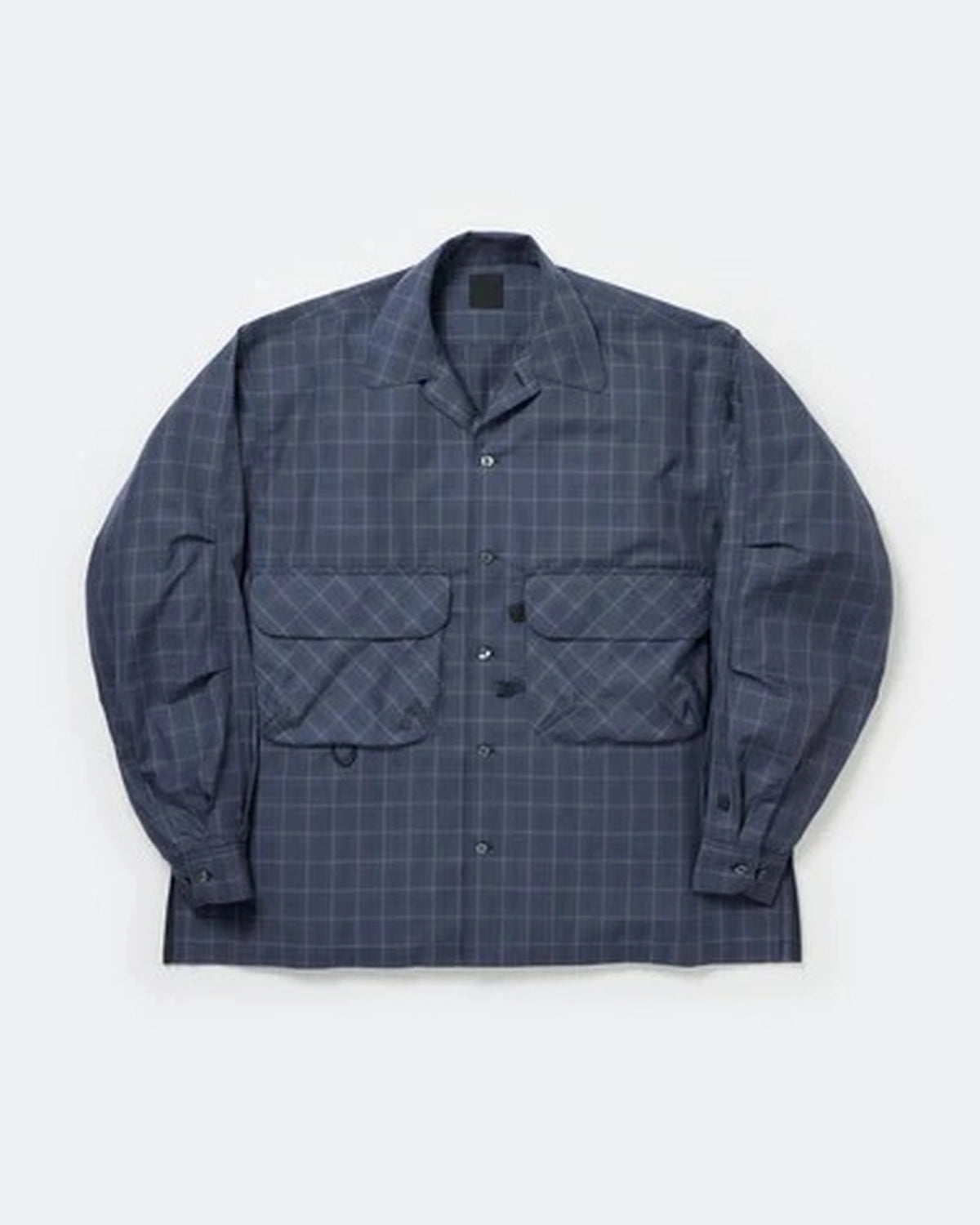 DAIWA PIER39 の TECH SPORTS OPEN COLLAR SHIRT L/S NOVA CHECK (BE-81025W)