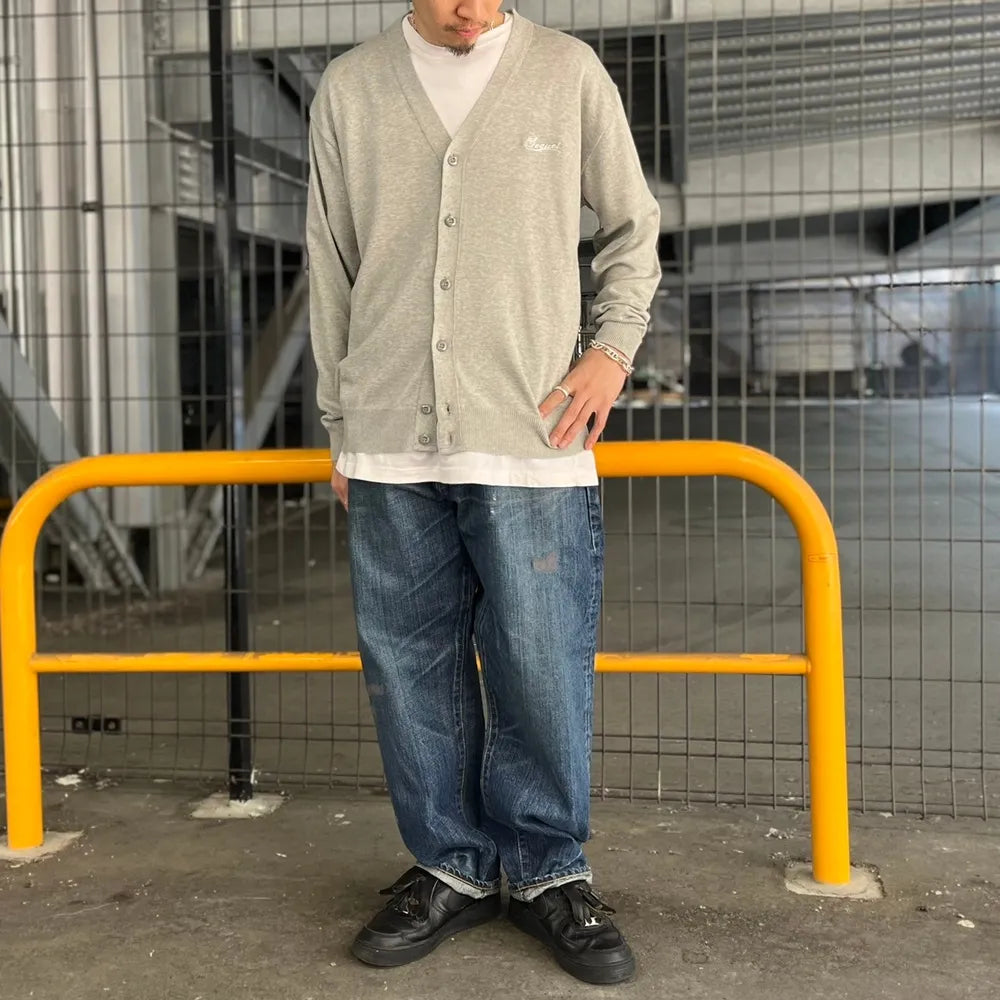 SEQUEL / × FRAGMENT DAMEGE DENIM PANTS (SQ-24SS-PT-04)