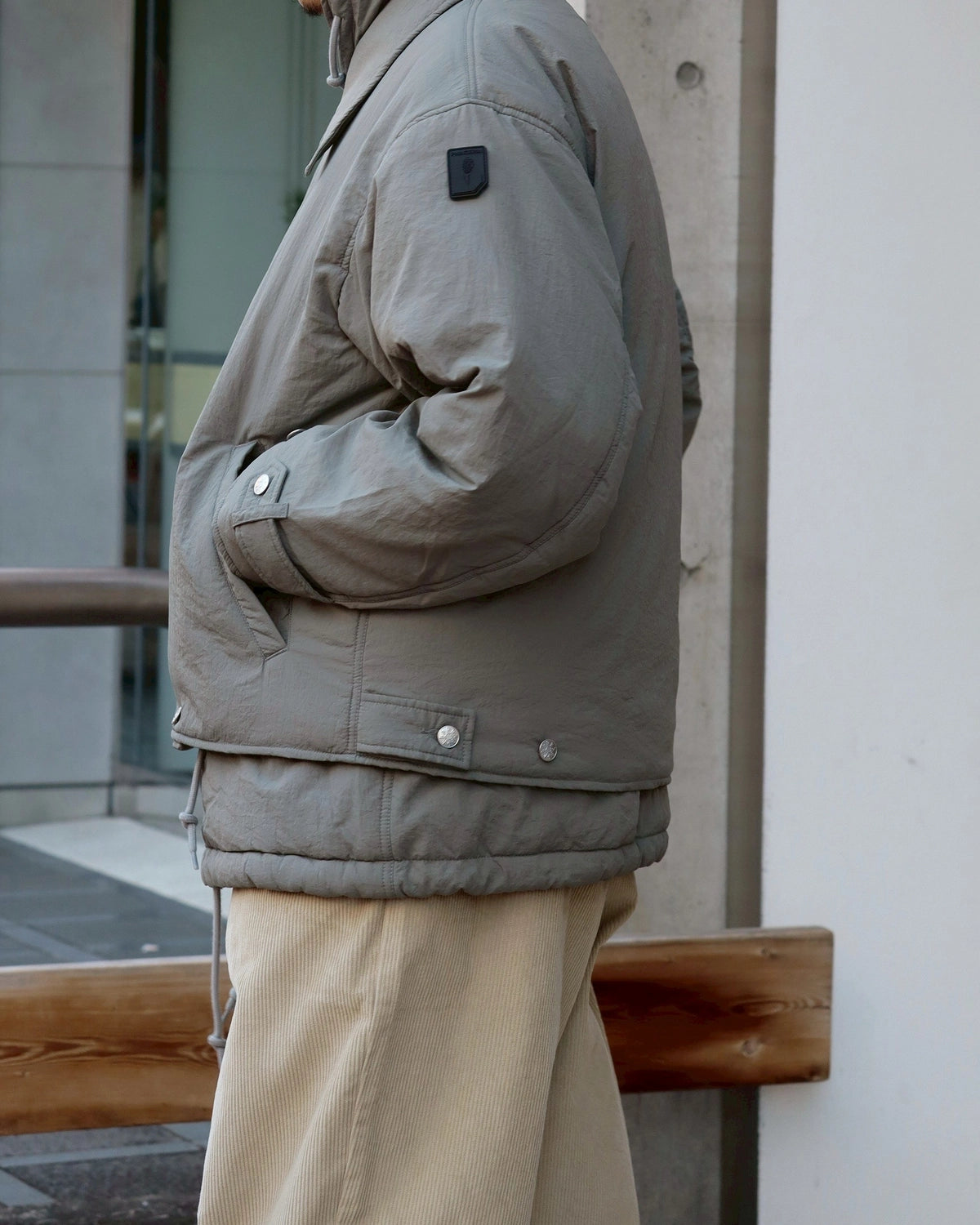 PHINGERIN / DOUBLE CUSHY HOODED JACKET (PD-252-JK-011)