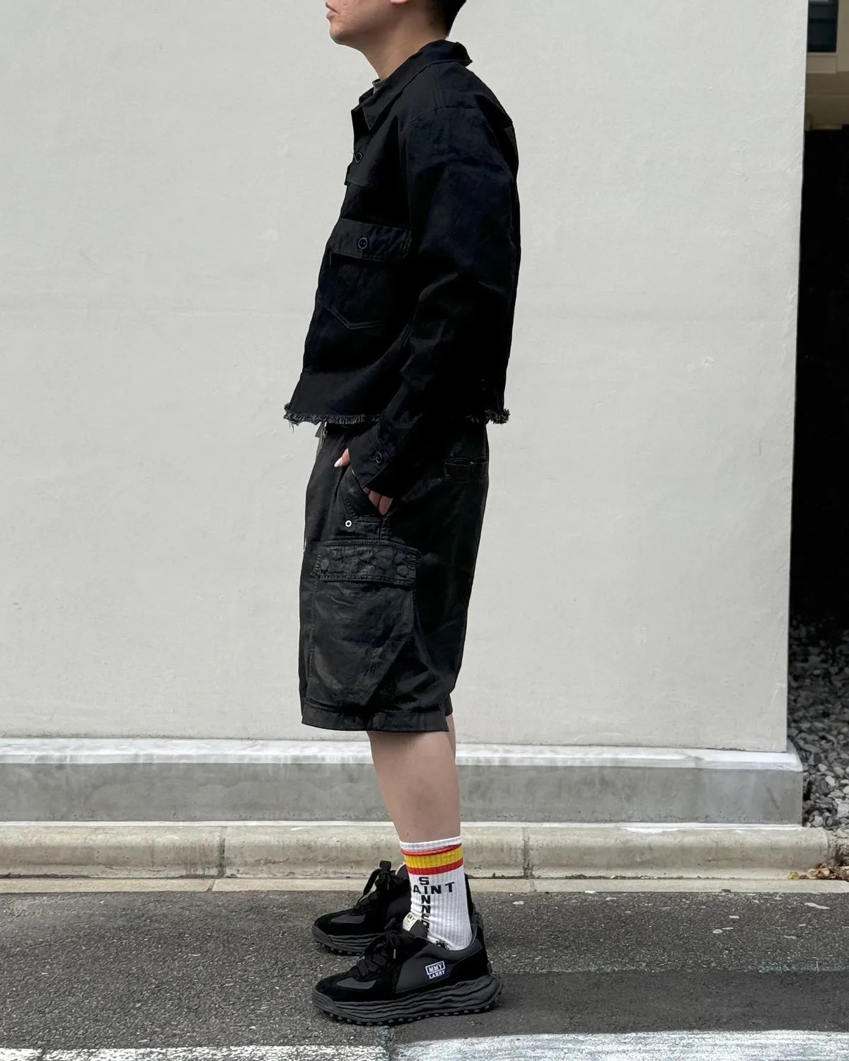 MINUS / Deconstructed Denim Tracker -KOJIMA- (M-P3-LO5)