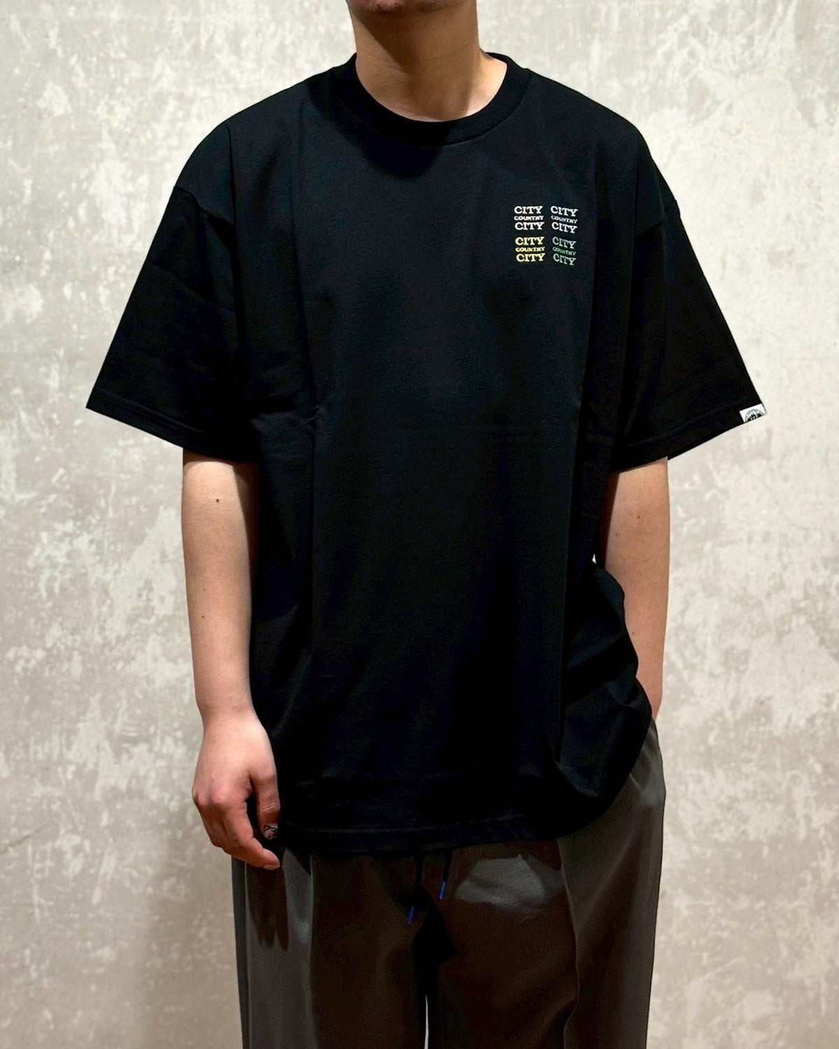 CITY COUNTRY CITY / EMBROID ERED LOGO COTTON S/S T-SHIRT_CCCC (CCC-251T010)