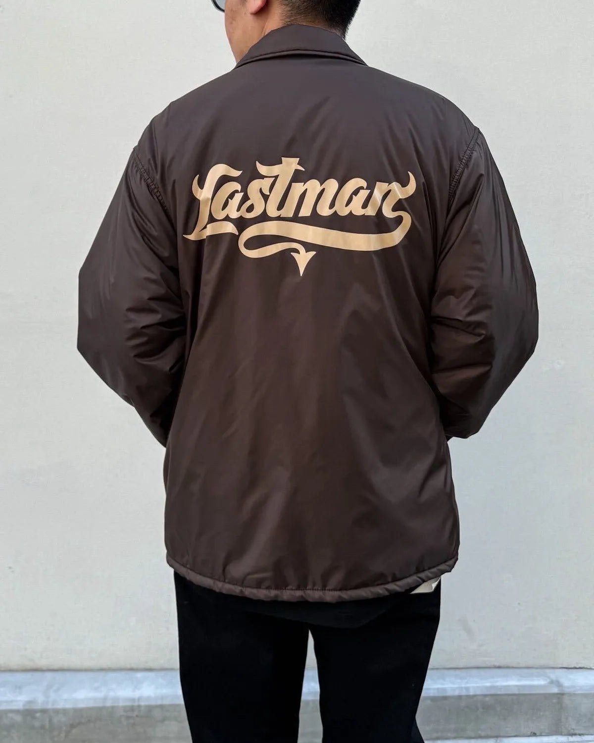 LASTMAN / Lining Fleece Coach Jacket (LM-A26-0000-003)