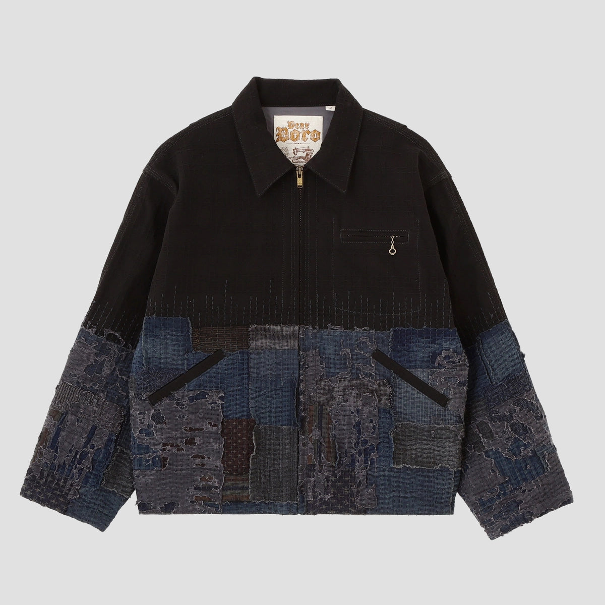 チェック＆ストライプの襤褸 ぼろ japan vintage boro Vintage