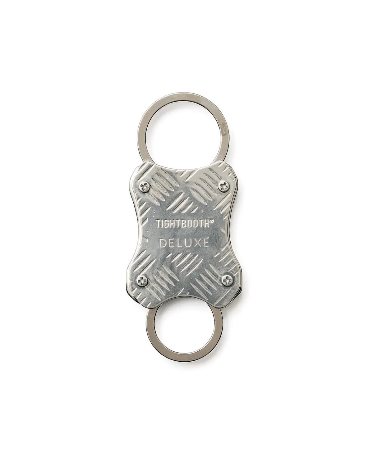 DELUXE の DELUXE × TIGHTBOOTH CHECKER PLATE CARABINER (26SD0458)