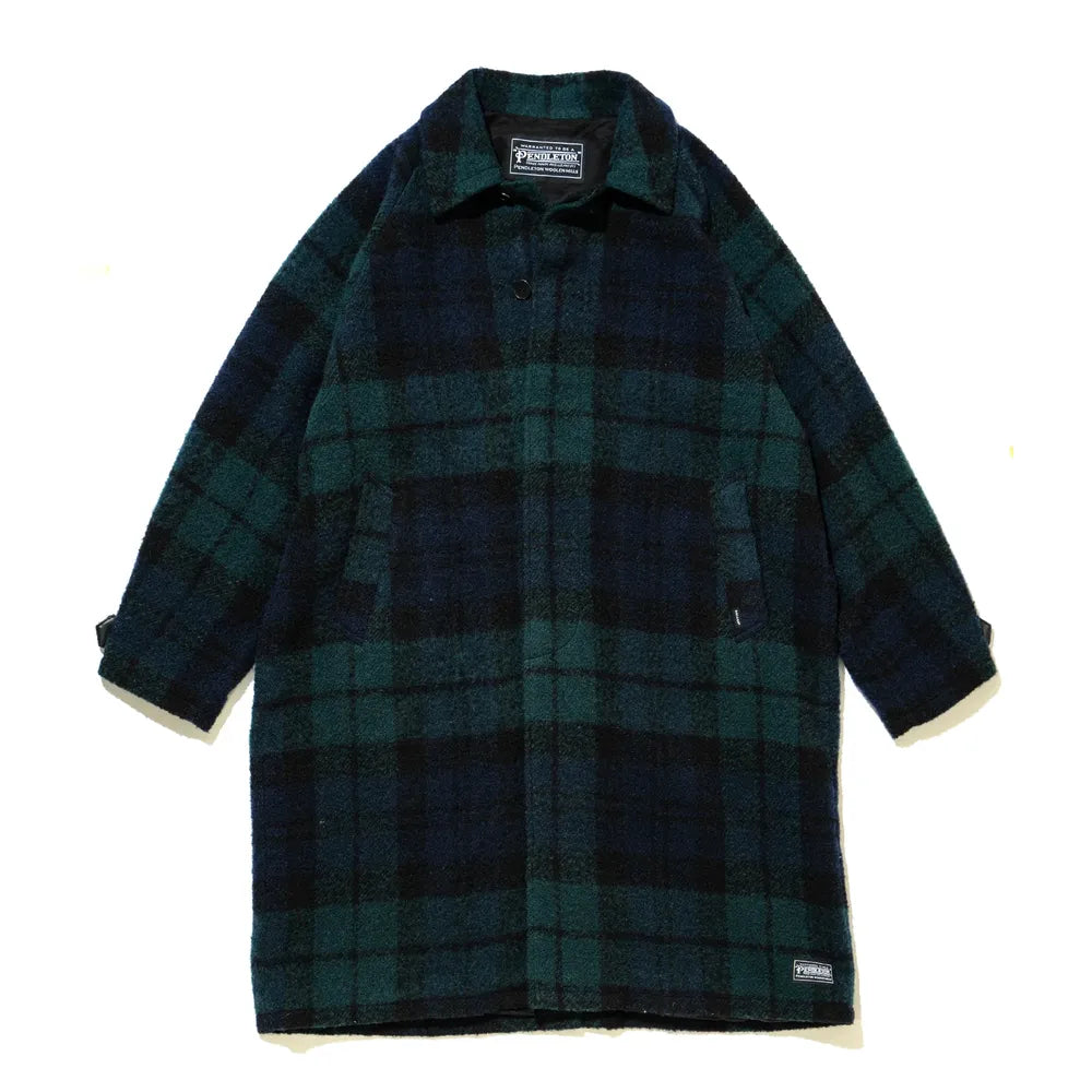 DELUXE × PENDLETON  CHECKED COAT (24AD5322)