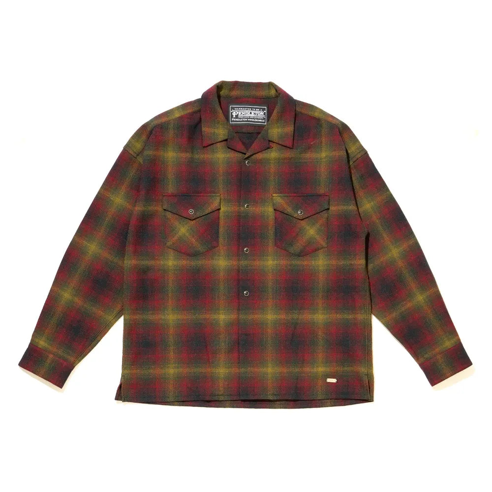 DELUXE  × PENDLETON  CHECKED SHIRTS (24AD1335)