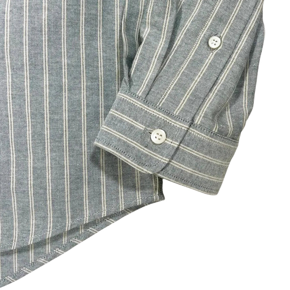 DESCENDANT / KENNEDY’S OXFORD LS STRIPE SHIRT (242CPDS-SHM01)