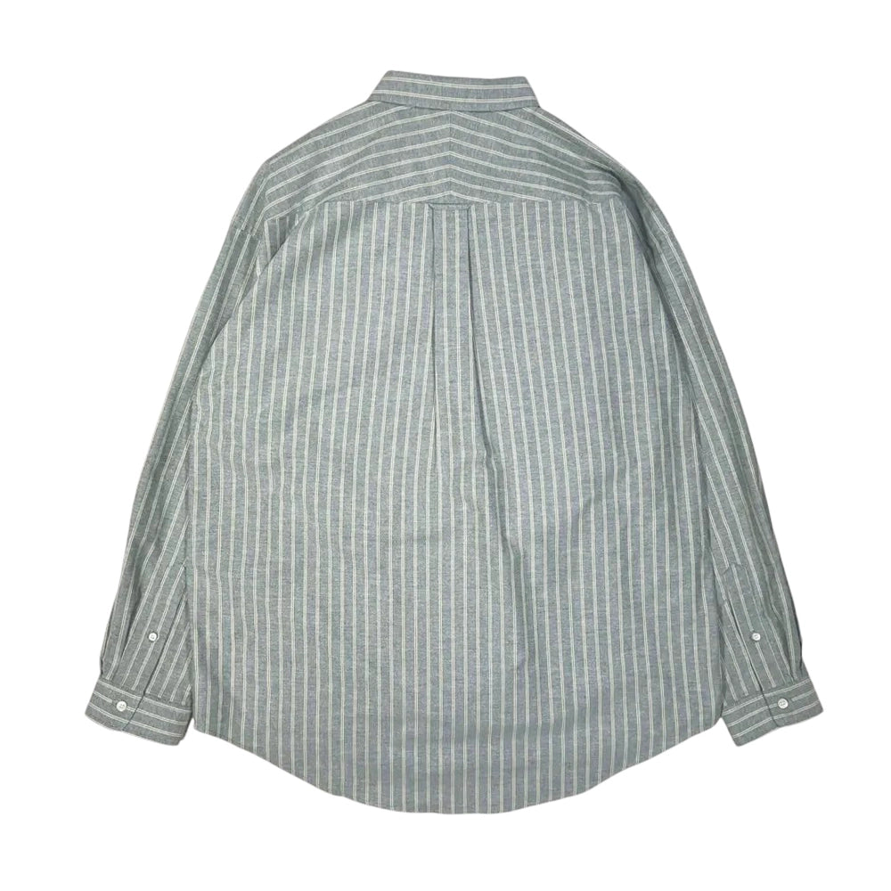 DESCENDANT / KENNEDY’S OXFORD LS STRIPE SHIRT (242CPDS-SHM01)