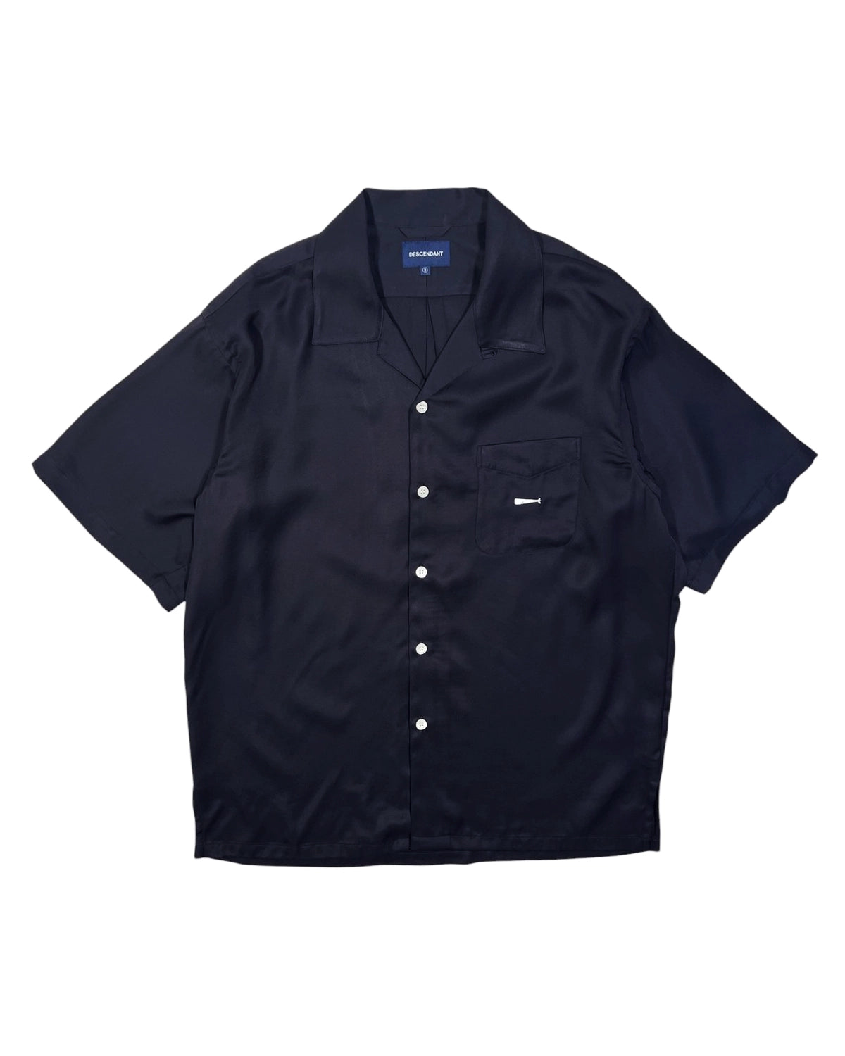 DESCENDANT / PIER OPEN COLLAR SS SHIRT (251TQDS-SHM06)