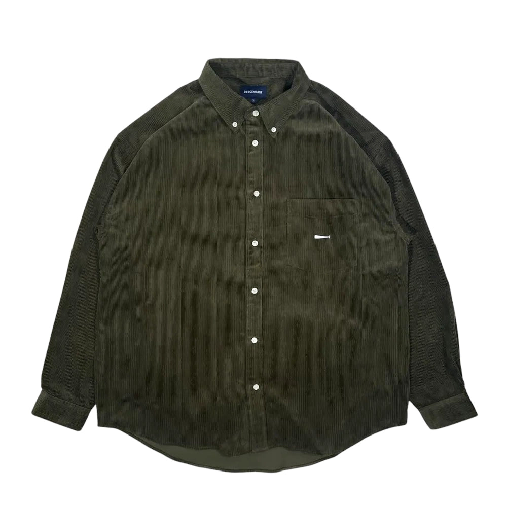 DESCENDANT / KENNEDY'S CORDUROY LS S SHIRT (242WVDS-SHM04)