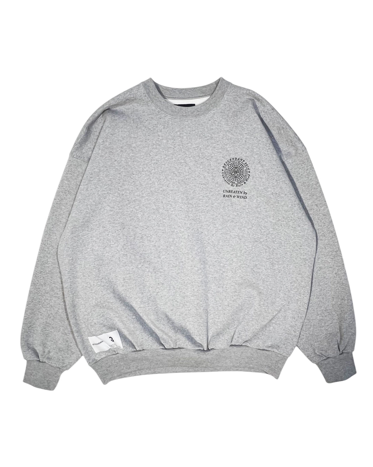 DESCENDANT / STERN CREW NECK (242ATDS-CNM02S)