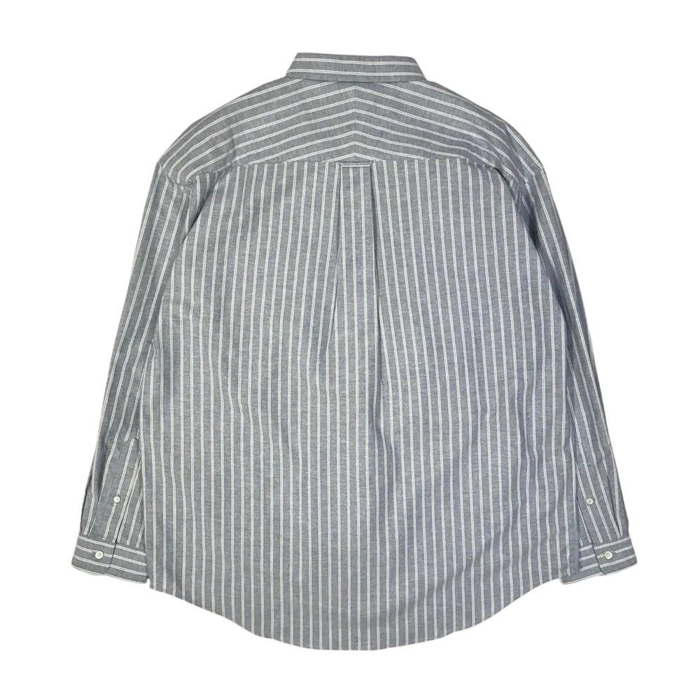 DESCENDANT / KENNEDY’S OXFORD LS STRIPE SHIRT (242CPDS-SHM01)