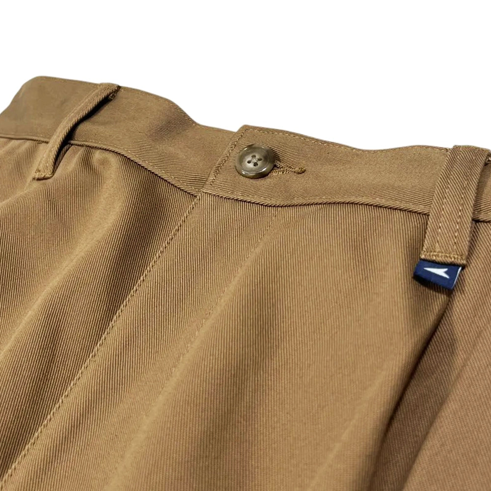 DESCENDANT / DC-3 ORGANIC COTTON TWILL TROUSERS (242CPDS-PTM01)