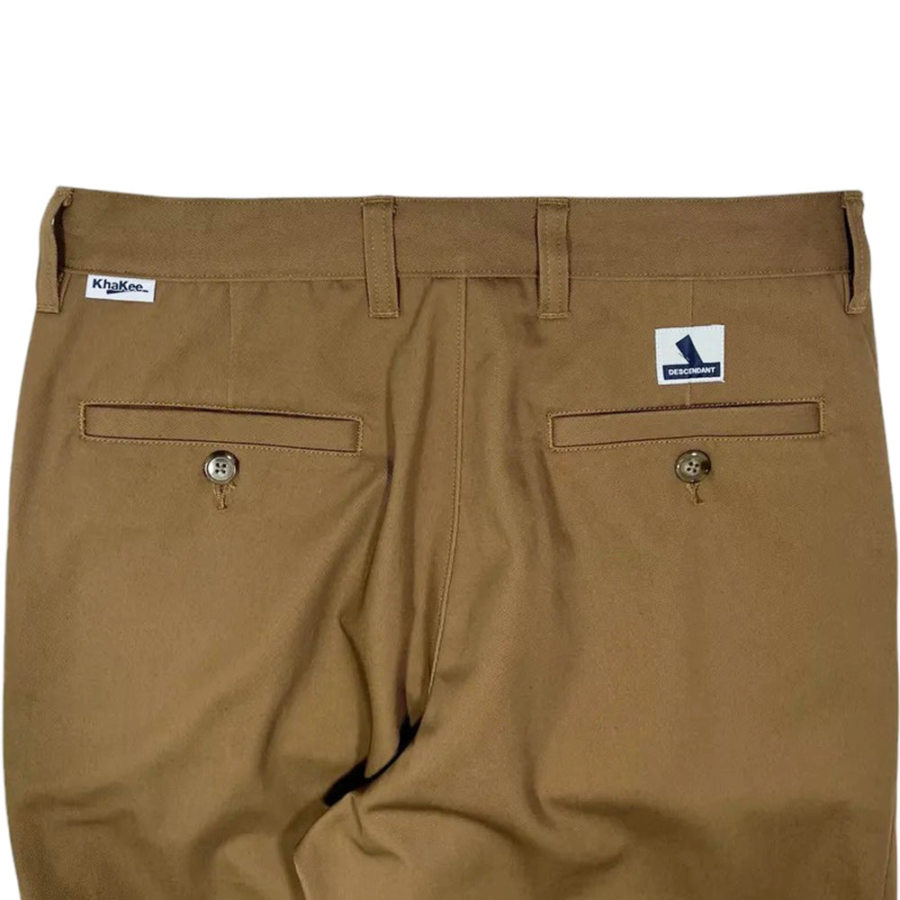 DESCENDANT / DC-3 ORGANIC COTTON TWILL TROUSERS (242CPDS-PTM01)