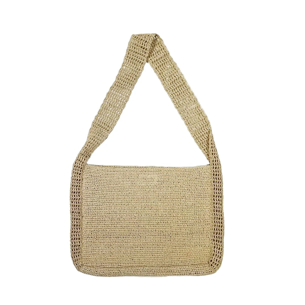 DESCENDANT / CETUS RAFFIA BAG (241MADS-CG01)