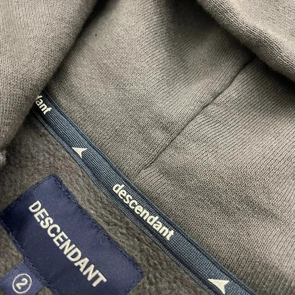 DESCENDANT / CACHALOT ZIP HOODIE (242ATDS-CSM03)