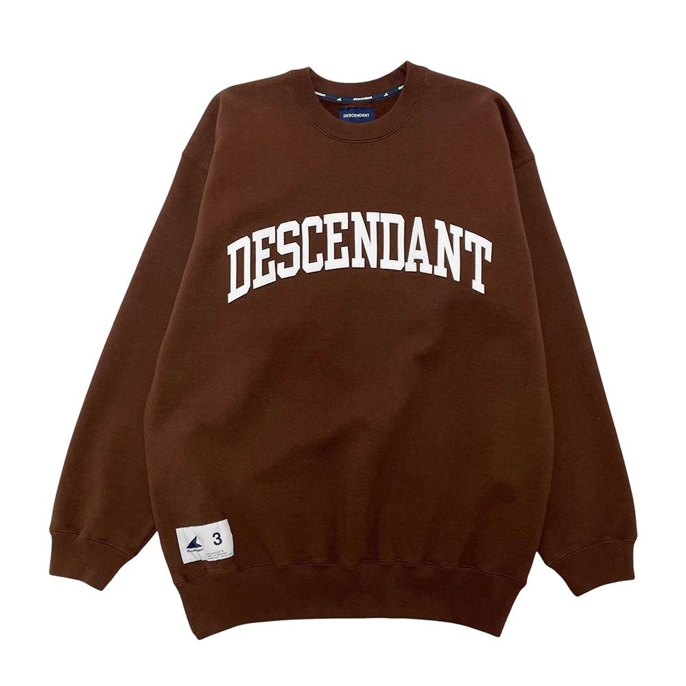 DESCENDANT / TEAM CREW NECK (242ATDS-CSM16)