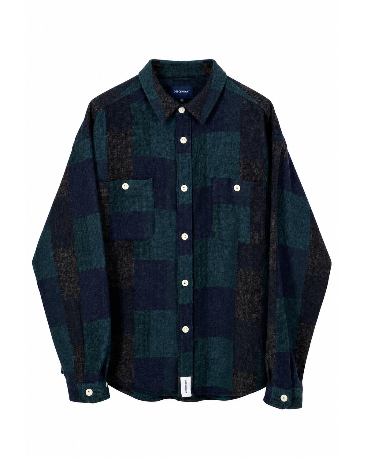 DESCENDANT / VANNING PLAID LS SHIRT (262CPDS-SHM02)