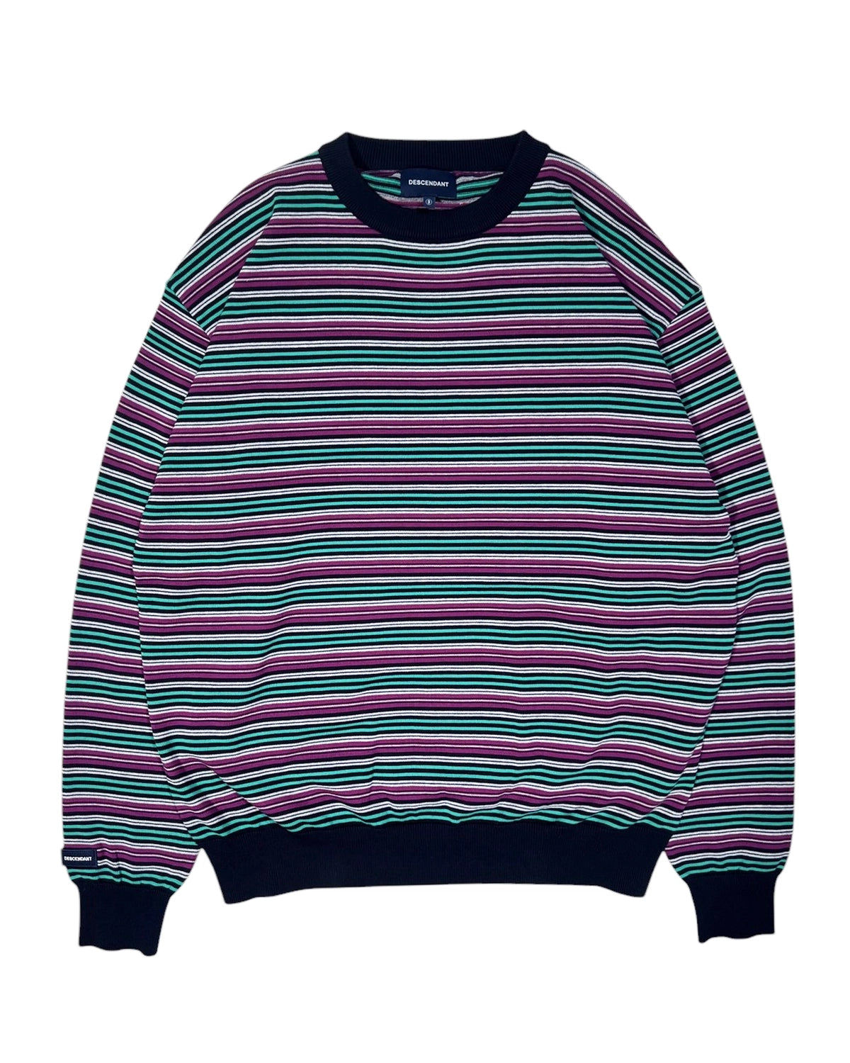 DESCENDANT / NALU CREW NECK KNIT (251MADS-KNM01)