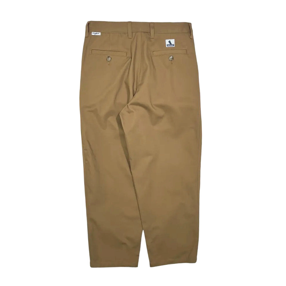 DESCENDANT / DC-3 ORGANIC COTTON TWILL TROUSERS (242CPDS-PTM01)