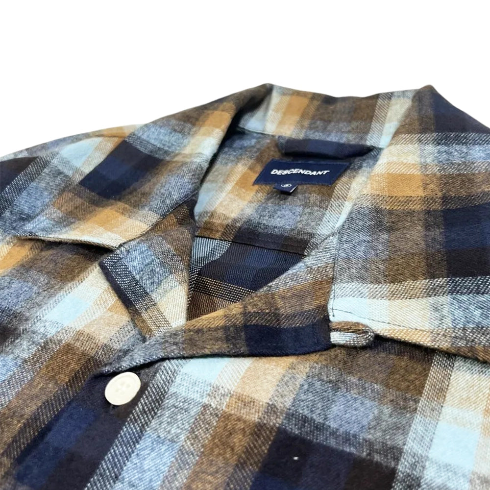 DESCENDANT / MILPITAS PLAID LS SHIRT (242TQDS-SHM03)