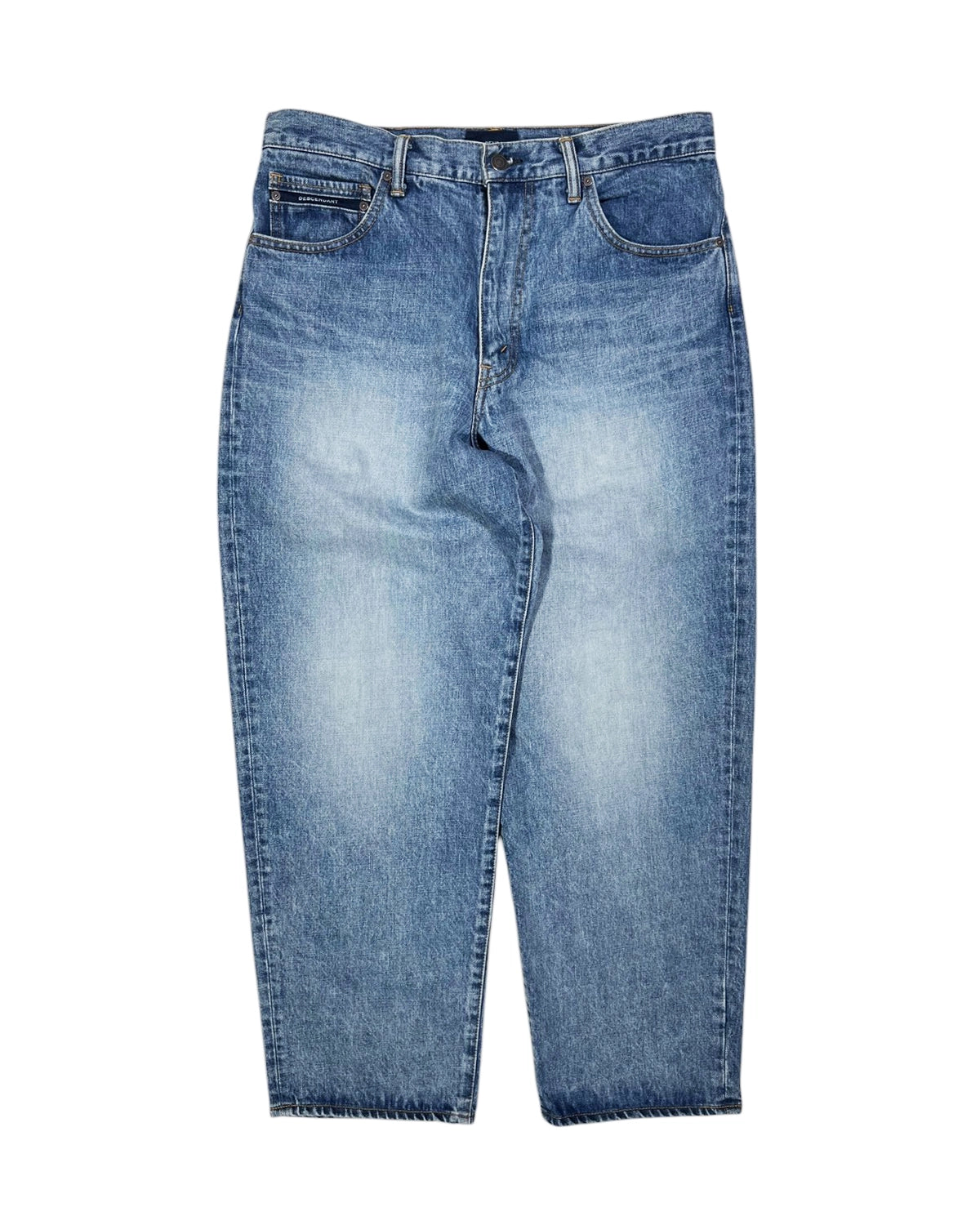 DESCENDANT の  1995 DENIM TROUSERS BUGGY HARD WASH (251WVDS-PTM04)