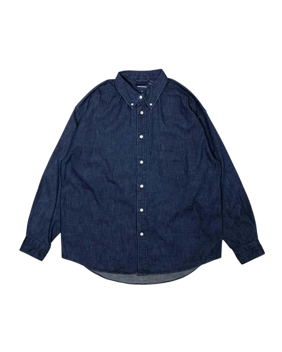 DESCENDANT の ALLEN DENIM LS SHIRT (252WVDS-SHM01)