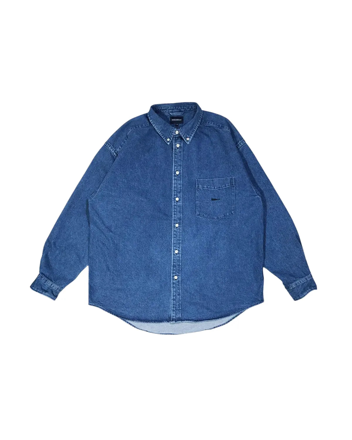 DESCENDANT の ALLMAN DENIM LS SHIRT (251WVDS-SHM04)