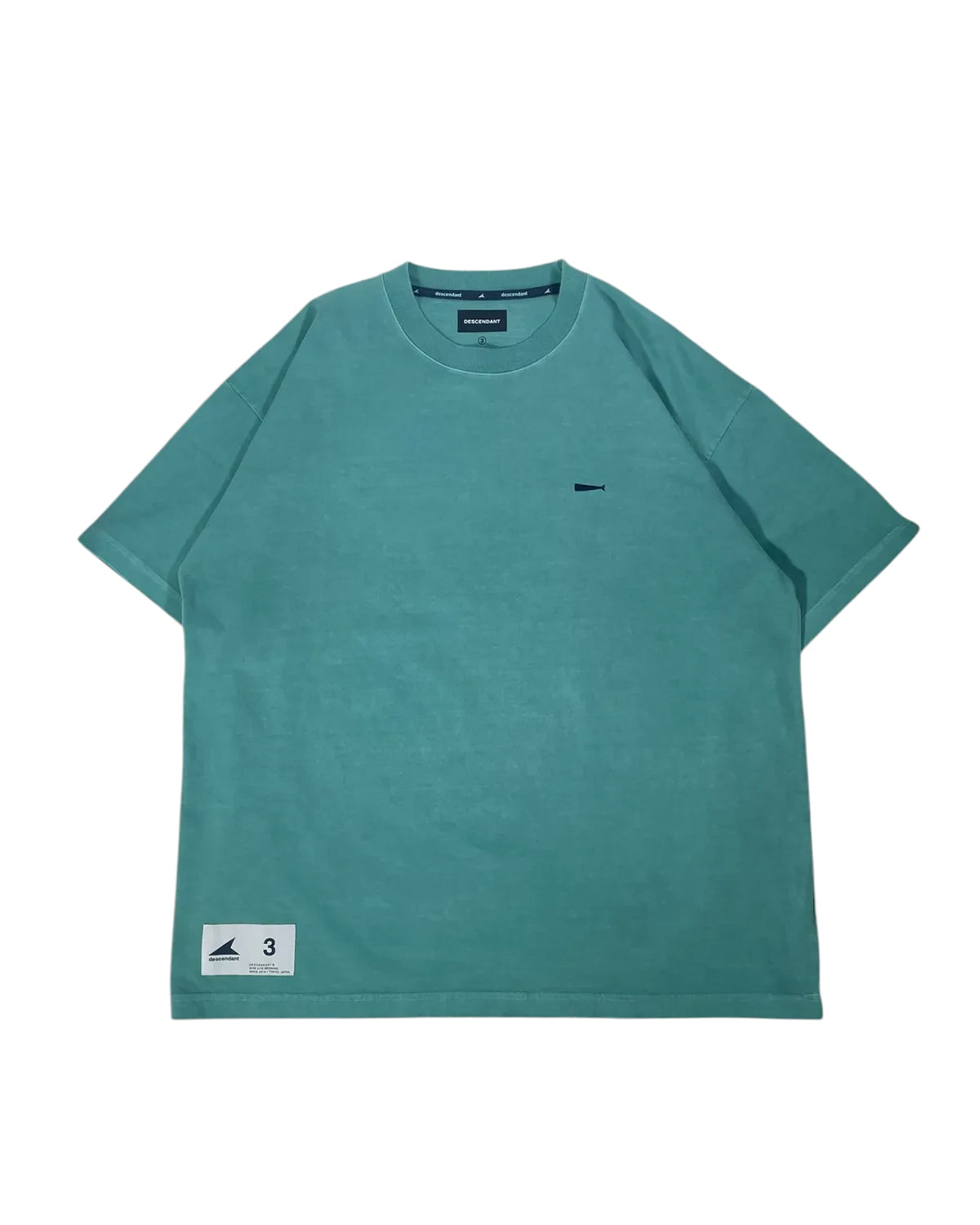 DESCENDANT の CACHALOT ORGANIC COTTON SS PIGMENT DYE (261ATDS-CSM19)